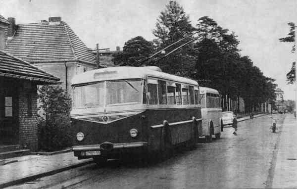 Ehemalige Endhaltestelle Nordend in der Käthe-Kollwitz-Straße