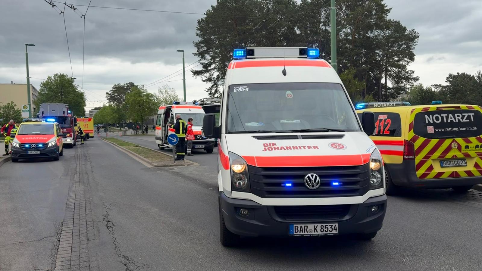 Reizgasangriff im Fahrgastraum des Gelenkobusses 054
